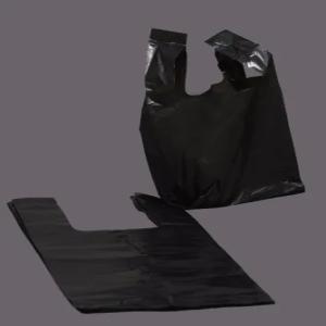 PLAIN BLACK LDPE POLYTHENE CARRY BAG, LDPE Bag Film Grade dhubri assam india Plastic4trade