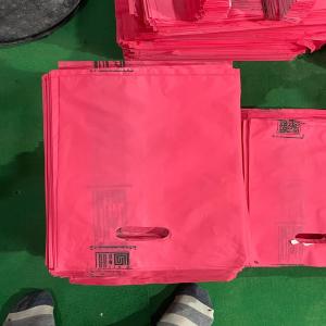 LDPE RED CARRY BAGS LDPE Finish Goods Film Grade tonk rajasthan india Plastic4trade