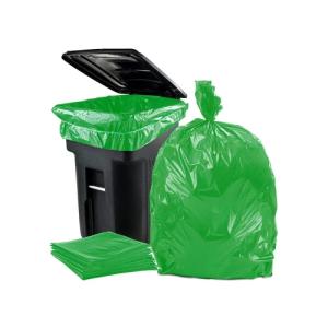 LDPE GREEN GARBAGE BAGS LDPE Bag Film Grade surat gujarat india Plastic4trade