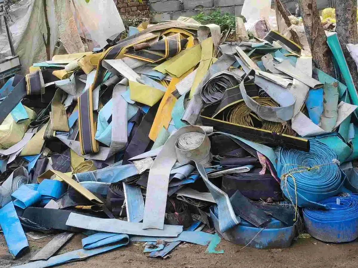 LDPE KISAN LEPETA PIPE LDPE Rolls Scrap Mix Scrap kamijla gujarat india Plastic4trade