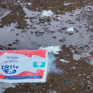 LDPE MILK POUCH DRY SCRAP LDPE Scrap Film Grade surat gujarat india Plastic4trade