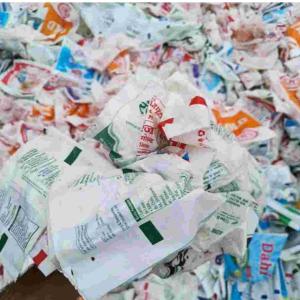 LDPE MILK POUCH LDPE Scrap Film Grade panchkula haryana india Plastic4trade Plastic4trade