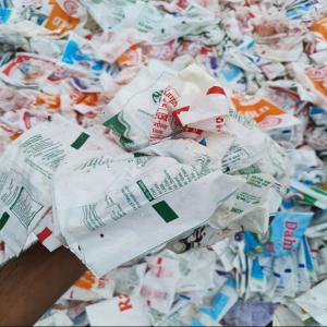 LDPE MILK POUCH SCRAP LDPE Scrap Film Grade vadodara gujarat india Plastic4trade