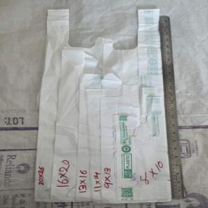 LDPE WHITE CARRY BAGS LDPE Finish Goods Film Grade ahmedabad gujarat india Plastic4trade