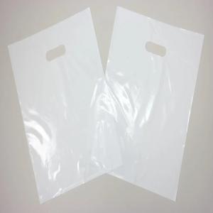 LDPE WHITE D CUT CARRY BAGS LDPE Bag Film Grade rourkela odisha india Plastic4trade