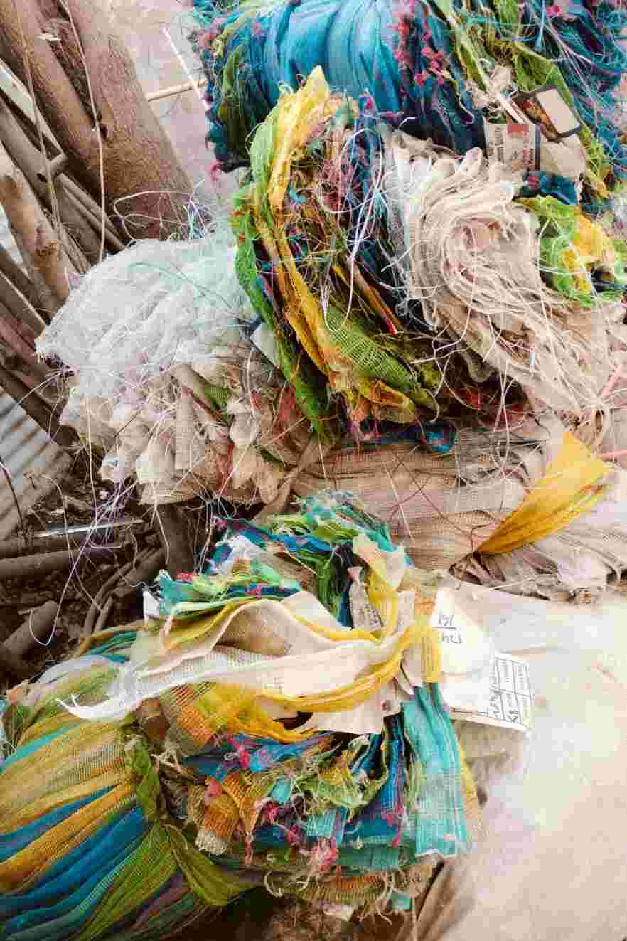 LENO BAGS PP Scrap RAFFIA varanasi uttar pradesh india Plastic4trade
