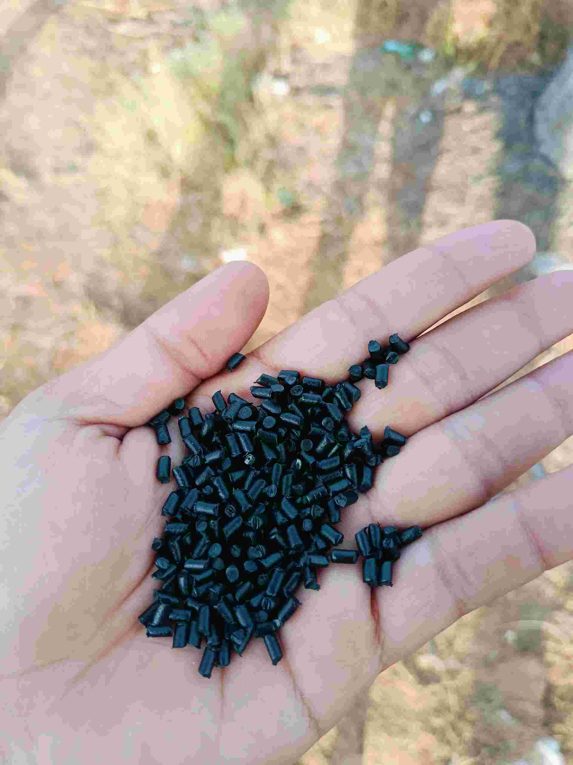 LLDPE BLACK REPROCESSED GRANULES LDPE Reprocess Granule Film Grade samethanahalli karnataka india Plastic4trade