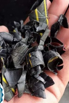 LLDPE DRIP PIPE  SCRAP BLACK LLDPE Reprocess Granule Grinding Scrap Pipe indore madhya pradesh india Plastic4trade