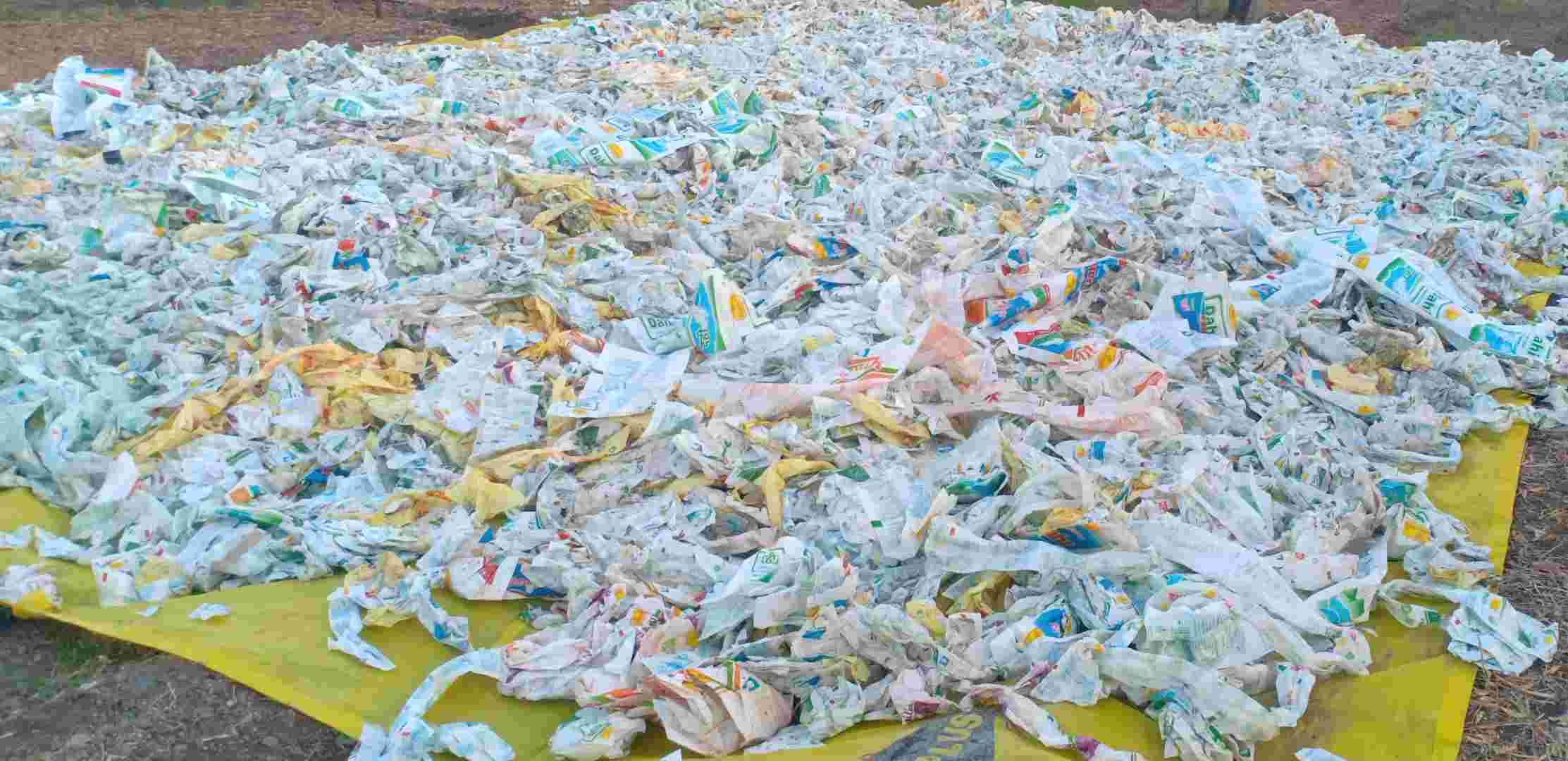 MILK POUCH SCRAP PET Scrap Blow amravati maharashtra india Plastic4trade