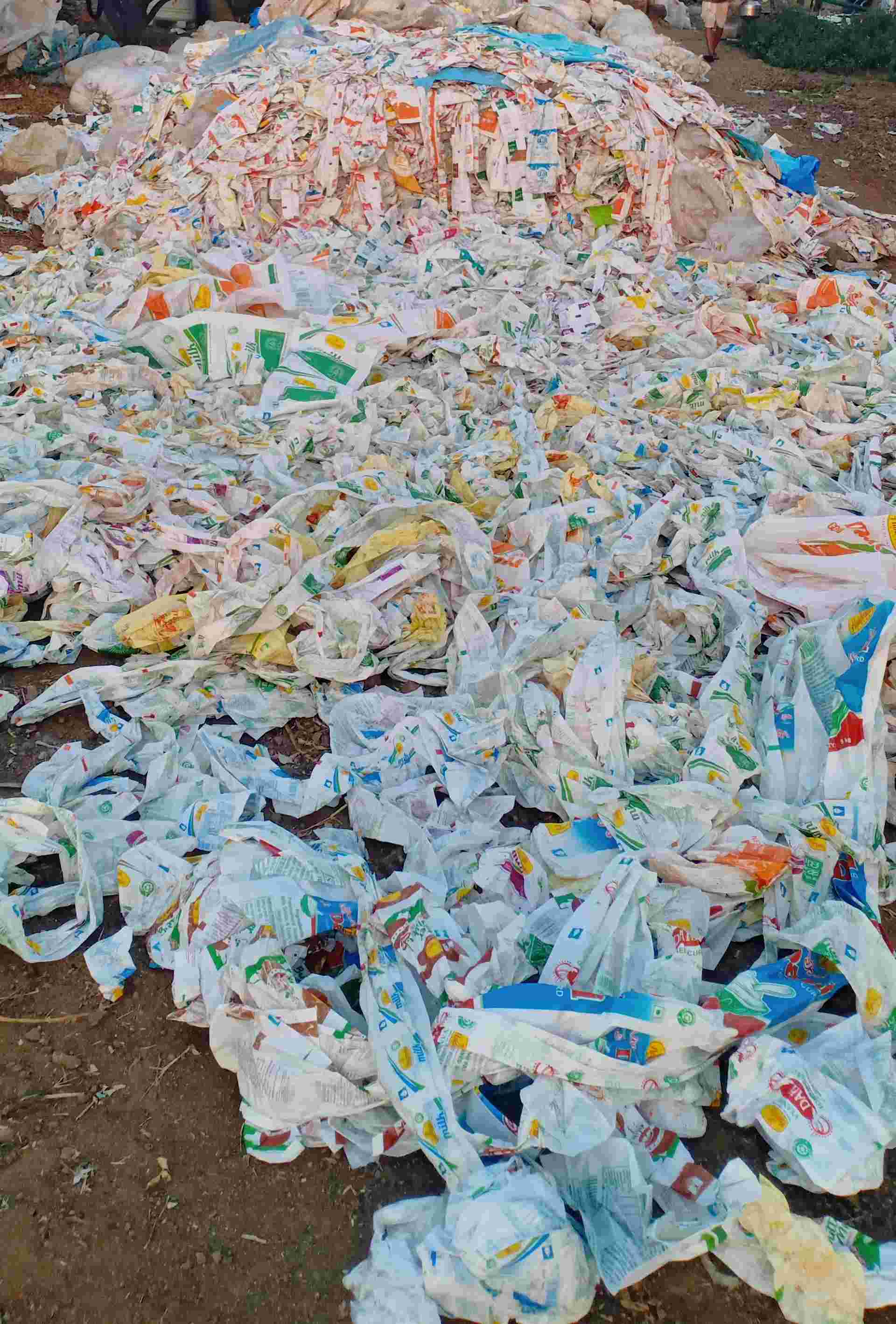 MILK POUCH SCRAP PET Scrap Blow amravati maharashtra india Plastic4trade