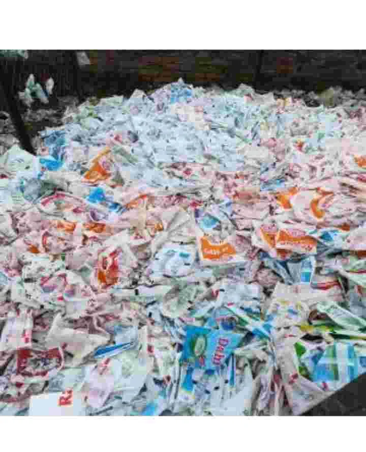 MILK POUCH SCRAP LLDPE Scrap Mix Scrap tapukara rajasthan india Plastic4trade