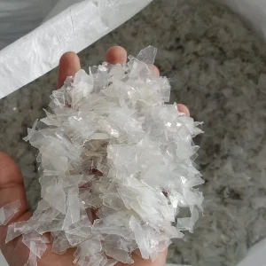 MILKY WHITE HOT WASHED PET BOTTLE FLAKES PET Flakes Injection Molding Film Grade singaperumal koil tamil nadu india Plastic4trade