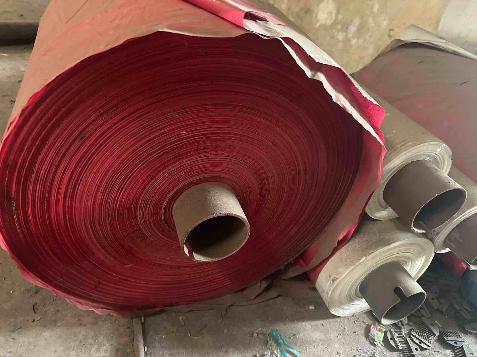 MIX COLOR HDPE BLOWING  Rolls Mix Material RAFFIA Monofilament Mix Scrap panoli gujarat india Plastic4trade