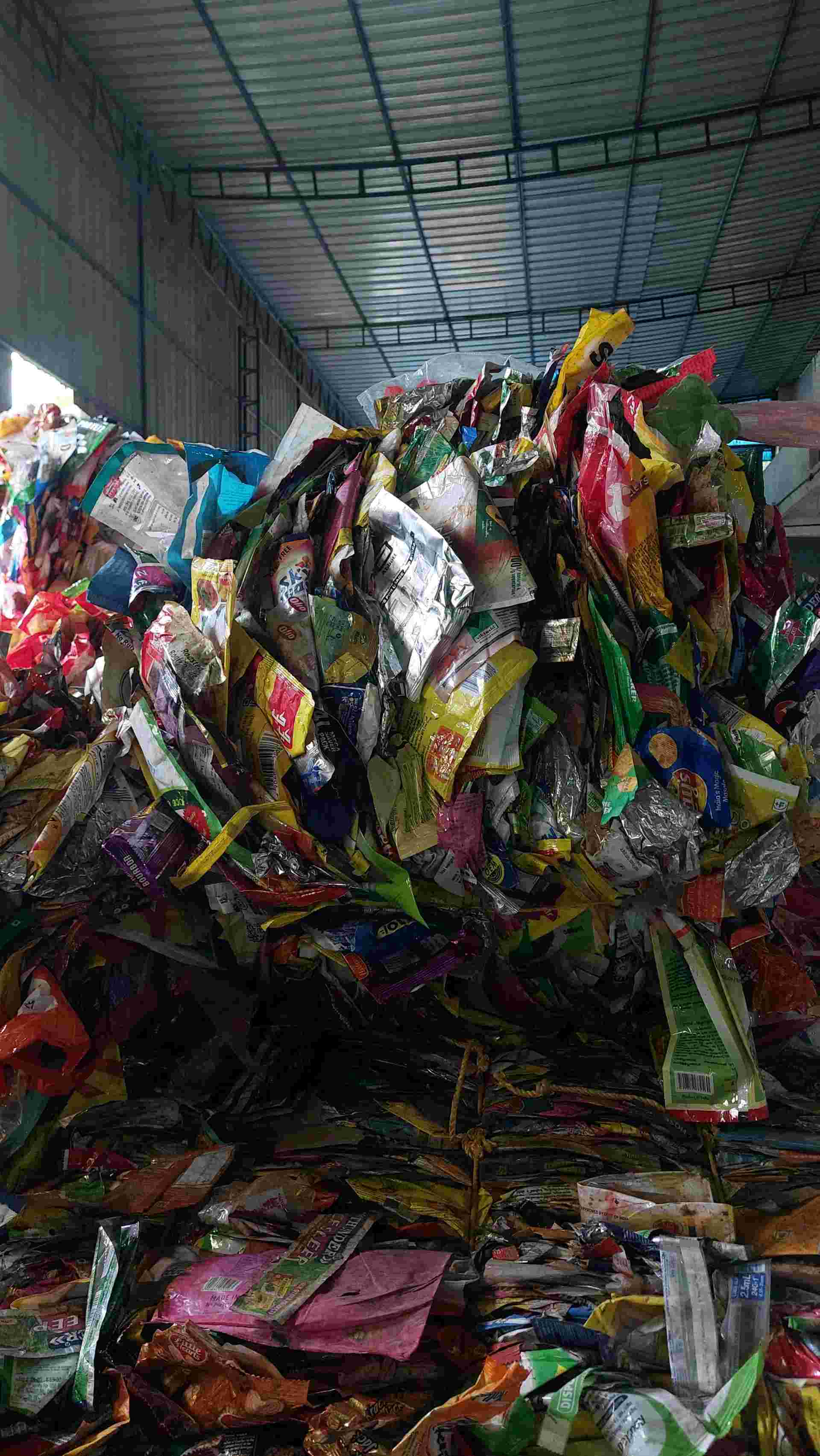 MLP PLASTIC WASTE MLP Baled Film Grade muvattupuzha kerala india Plastic4trade
