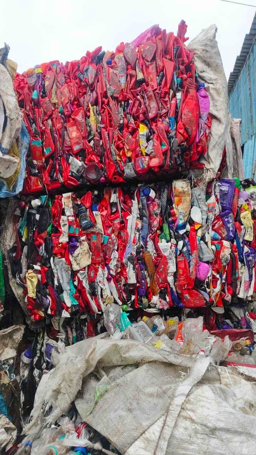 MULTILAYER PLASTIC HDPE Baled Mix Scrap mumbai maharashtra india Plastic4trade