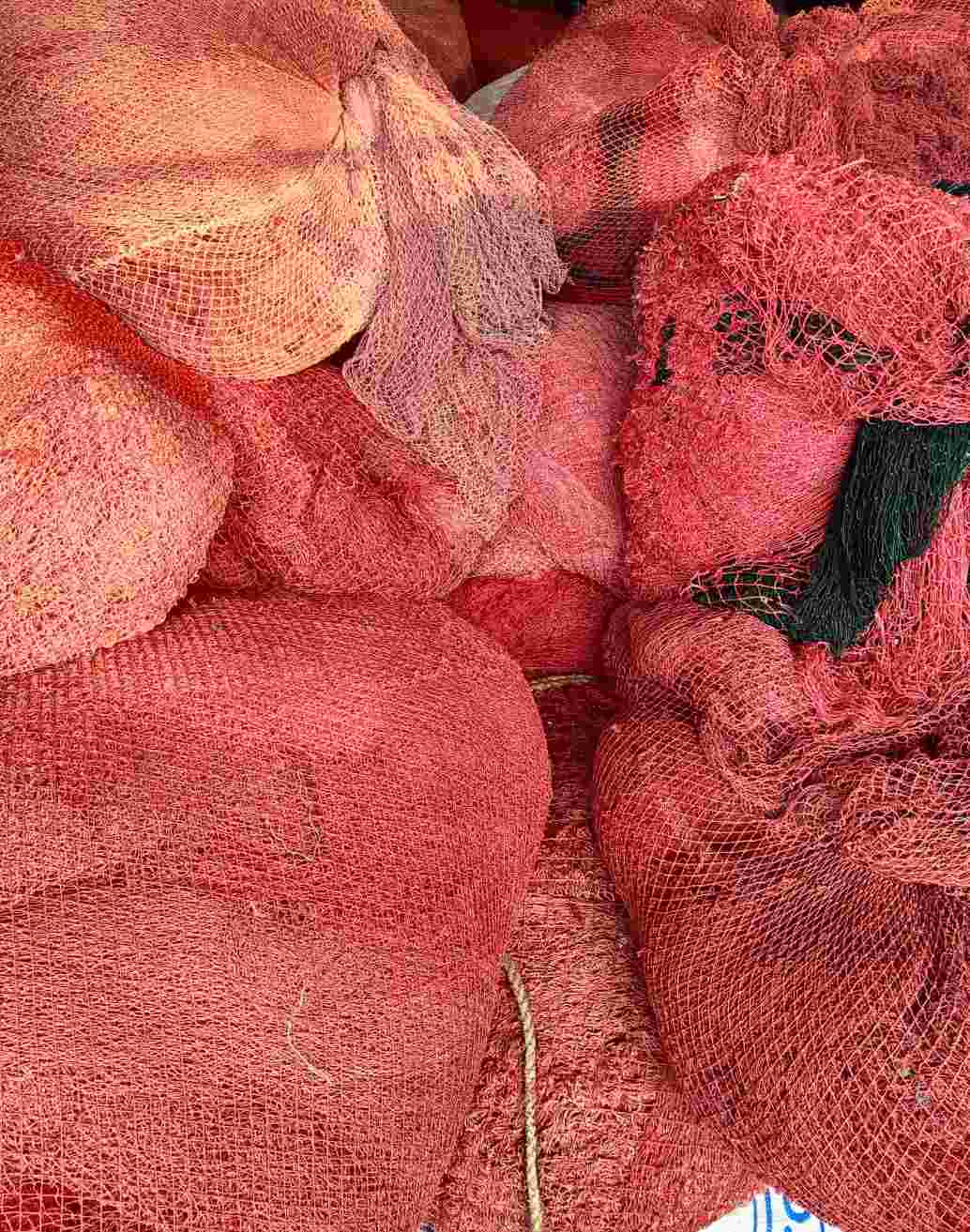 NYLONE USED FISH NET PP Scrap Injection Molding mirjole maharashtra india Plastic4trade