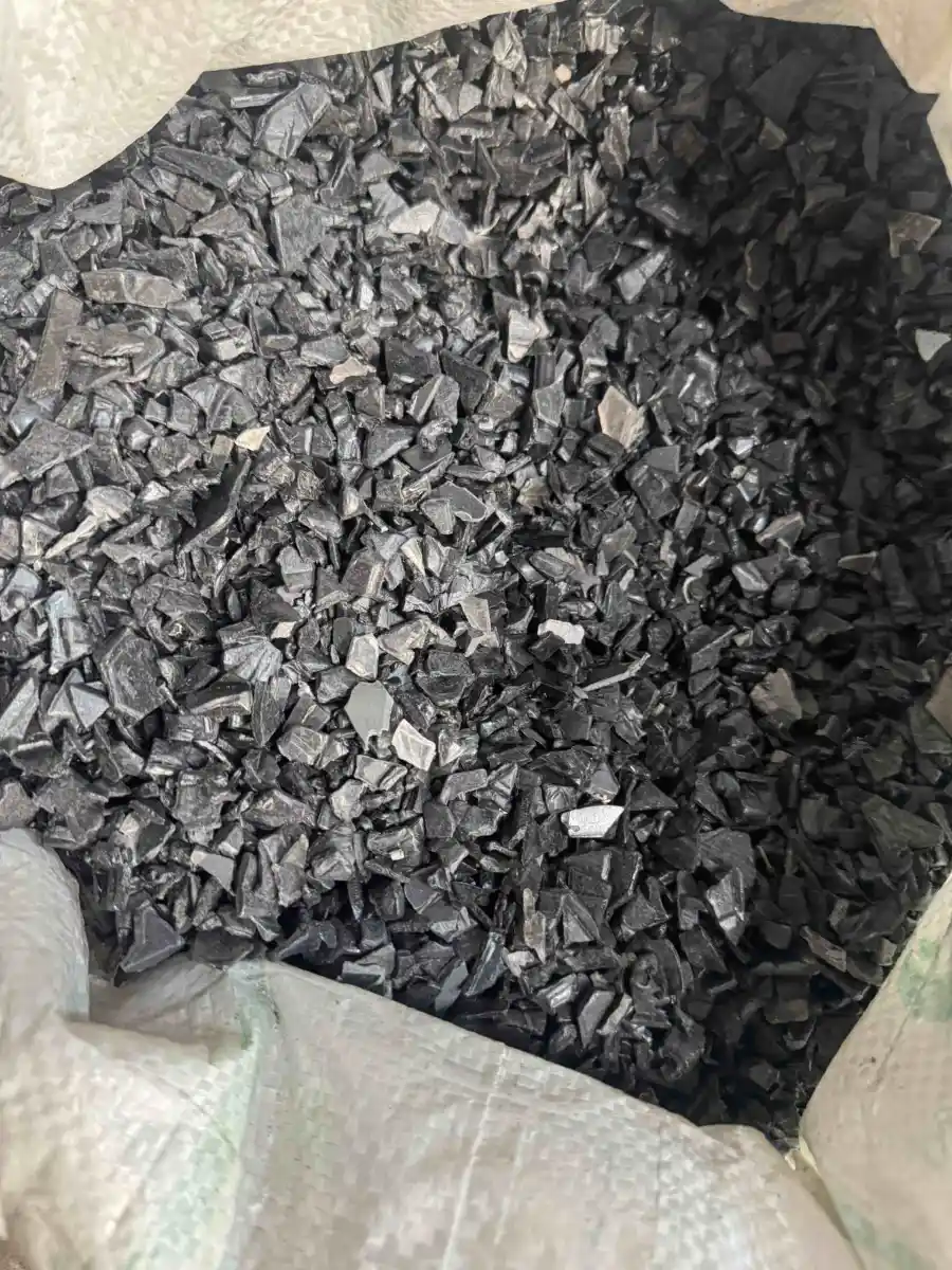 PC POLYCARBONATE BLACK GRINDING PC Grinding Scrap Flakes Injection Molding kiranipura rajasthan india Plastic4trade