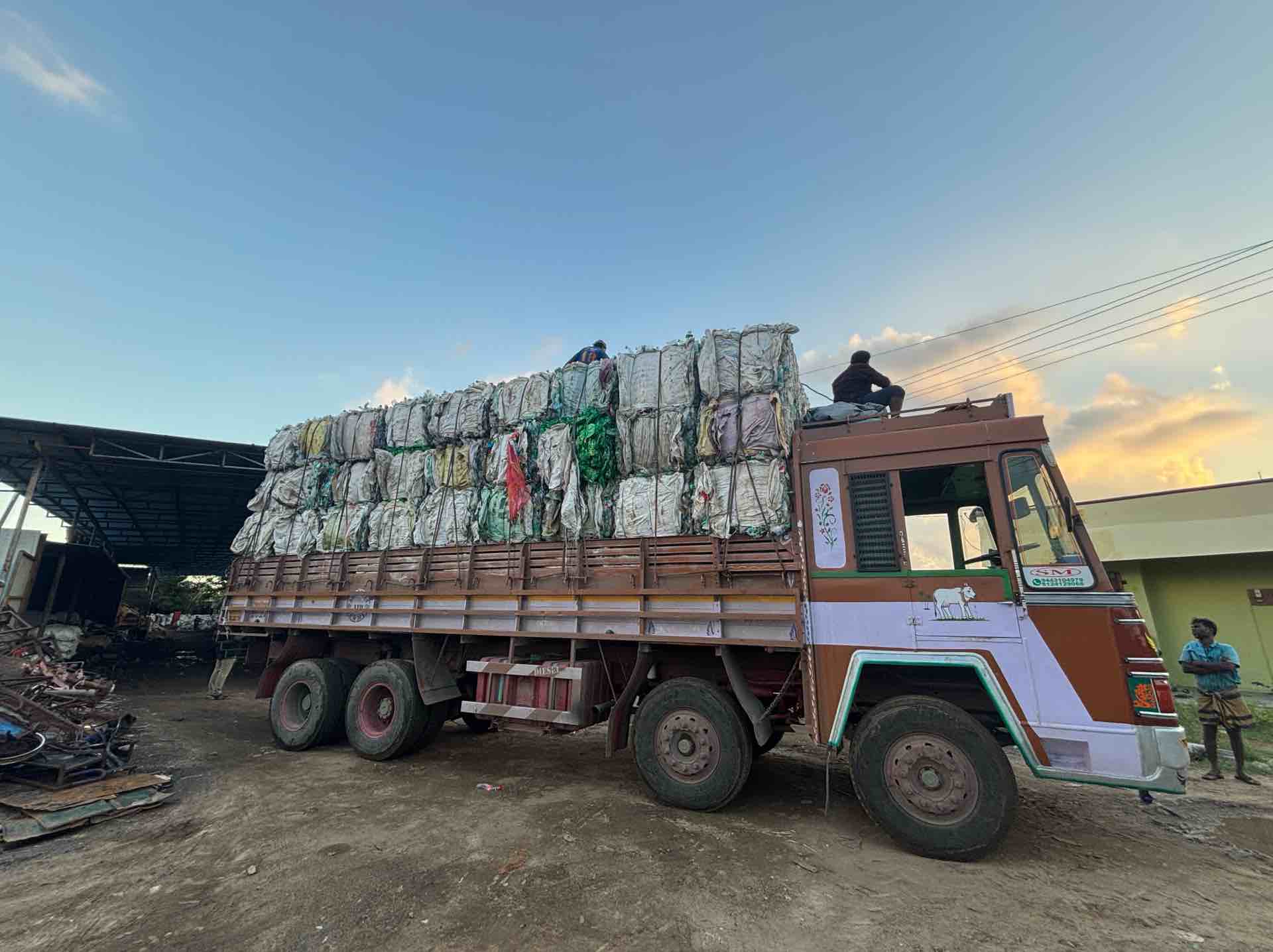 PET BALE PET Baled Mix Scrap vellore tamil nadu india Plastic4trade