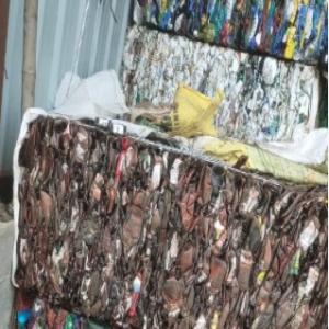 PET BOTTEL BALES BROWN PET Baled Blow bhopal madhya pradesh india Plastic4trade
