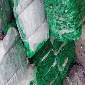 PET BOTTEL BALES GREEN PET Baled Blow bhilwara rajasthan india Plastic4trade