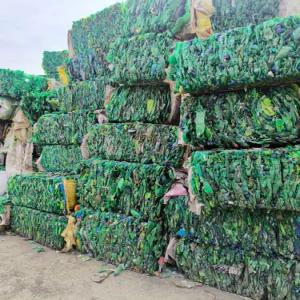 PET BOTTEL BALES GREEN PET Baled Blow bikaner rajasthan india Plastic4trade