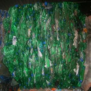 PET BOTTEL BALES GREEN PET Baled Blow satara maharashtra india Plastic4trade