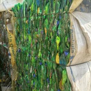 PET BOTTEL BALES GREEN PET Baled Blow tinsukia assam india Plastic4trade