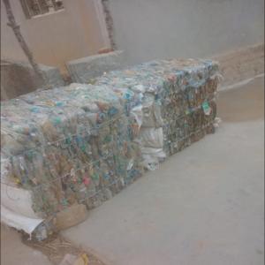 PET BOTTEL BALES NATURAL PET Baled Blow ambala haryana india Plastic4trade