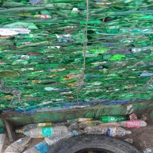 PET BOTTEL  BALES PET Baled Blow lingsugur karnataka india Plastic4trade