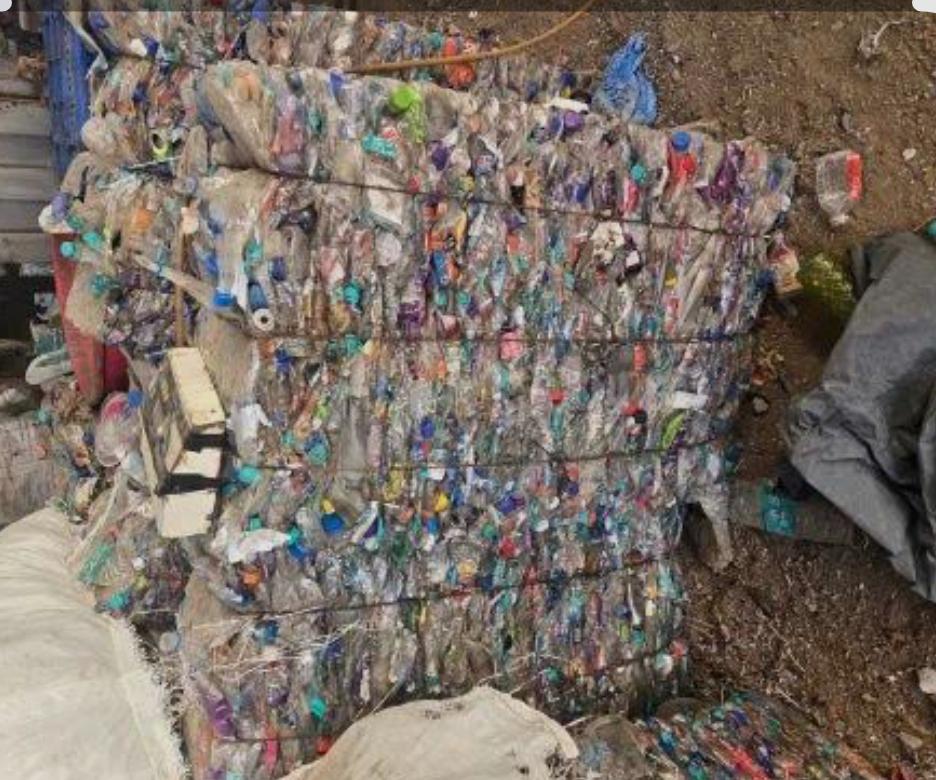 PET BOTTEL BALES PET Baled Blow mirzapur cum vindhyachal uttar pradesh india Plastic4trade