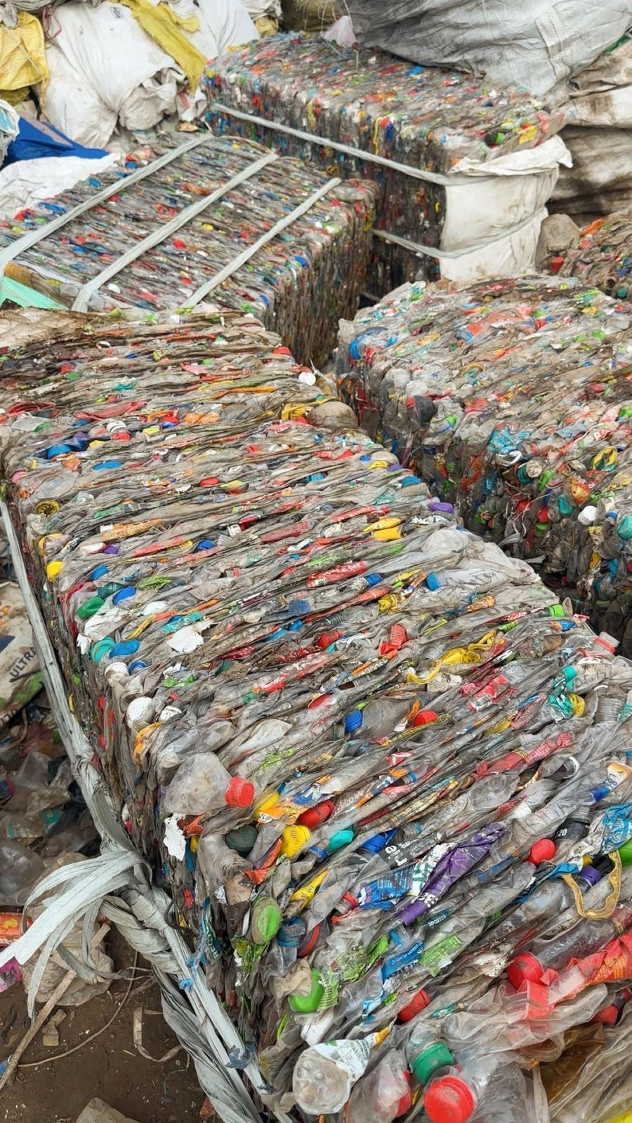 PET BOTTEL  BALES PET Baled Blow moga punjab india Plastic4trade