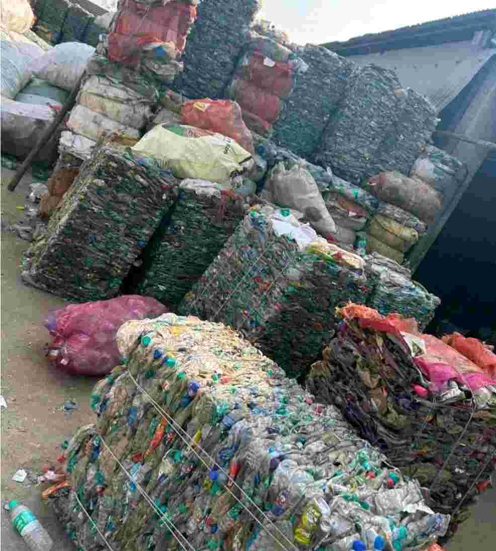 PET BOTTEL  BALES PET Baled Blow new delhi delhi india Plastic4trade