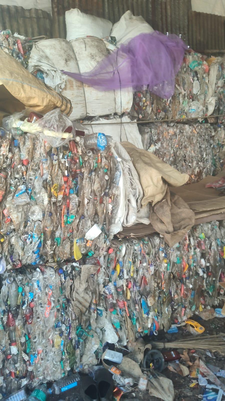 PET BOTTEL  BALES PET Baled Blow yeola maharashtra india Plastic4trade