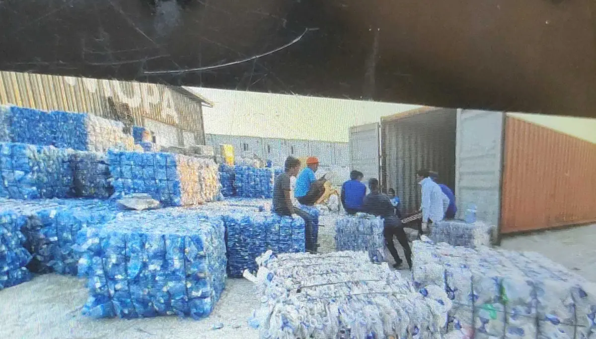 PET BOTTEL  BALES PET Scrap Baled Extrusion chennai tamil nadu india Plastic4trade