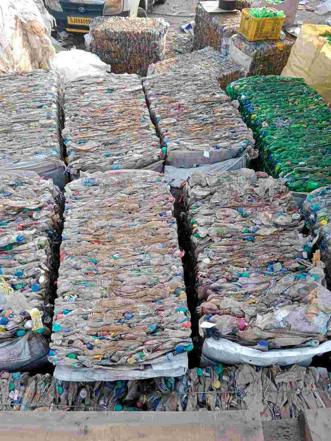PET BOTTEL  BALES PET Scrap Baled Mix Scrap pune maharashtra india Plastic4trade Plastic4trade