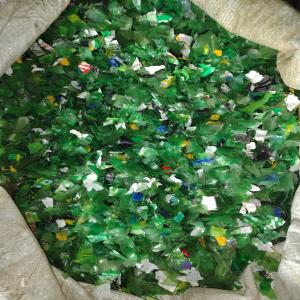 PET BOTTEL GREEN FLAKES PET Flakes Blow meerut uttar pradesh india Plastic4trade
