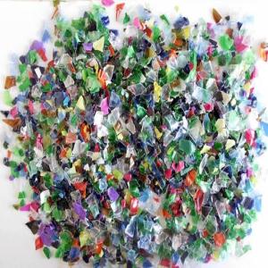 PET BOTTEL MULTICOLORED  FLAKES PET Flakes Blow panipat haryana india Plastic4trade