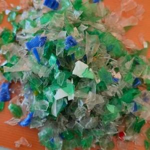 PET BOTTEL MULTICOLORED UNWASHED FLAKES PET Flakes Blow ahmedabad gujarat india Plastic4trade