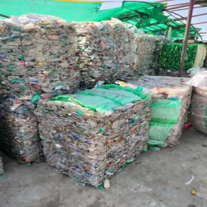 PET BOTTEL SCARP BALES PET Baled Blow falna rajasthan india Plastic4trade