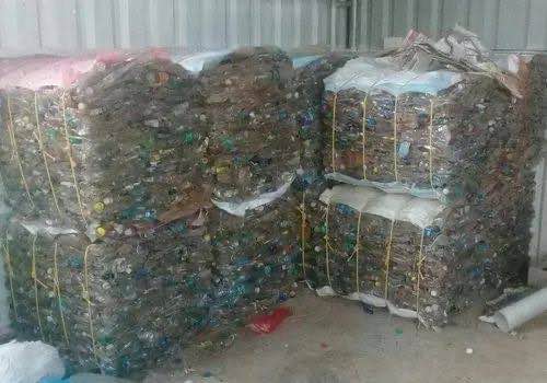 PET BOTTEL SCARP BALES PET Scrap Baled Mix Scrap port harcourt rivers nigeria Plastic4trade