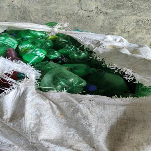PET BOTTEL SCARP GREEN PET Scrap Blow bengaluru karnataka india Plastic4trade