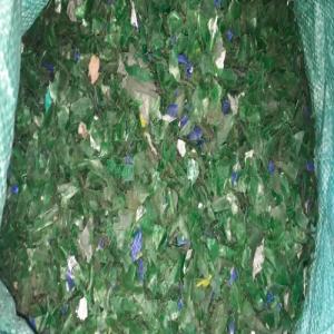 PET BOTTEL  UNWASHED FLAKES GREEN PET Flakes Blow roorkee uttarakhand india Plastic4trade