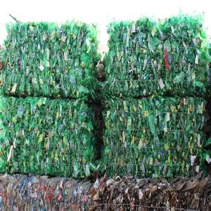 PET BOTTELS BALES GREEN PET Baled Blow amroha uttar pradesh india Plastic4trade
