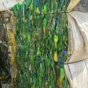 PET BOTTELS BALES GREEN PET Baled Blow delhi delhi india Plastic4trade Plastic4trade