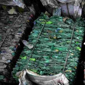PET BOTTELS BALES GREEN PET Baled Blow varanasi uttar pradesh india Plastic4trade