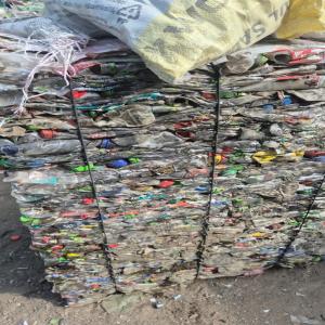 PET BOTTELS BALES NATURAL PET Baled Blow barwala haryana india Plastic4trade Plastic4trade
