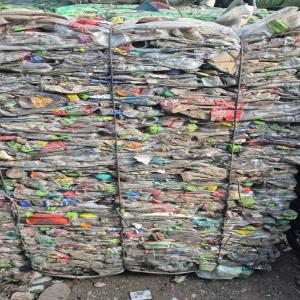 PET BOTTELS BALES NATURAL PET Baled Blow barwala haryana india Plastic4trade