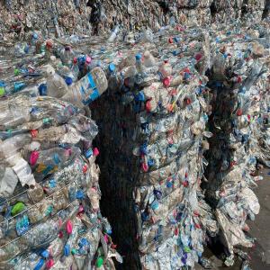 PET BOTTELS BALES NATURAL PET Baled Blow depalpur madhya pradesh india Plastic4trade