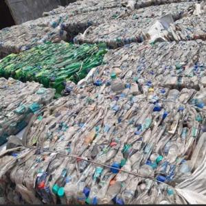 PET BOTTELS BALES NATURAL PET Baled Blow howrah west bengal india Plastic4trade