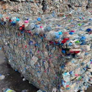 PET BOTTELS BALES NATURAL PET Baled Blow indore madhya pradesh india Plastic4trade